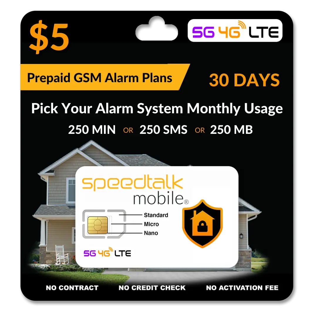 5 ALARM SIM CARD Plans 1