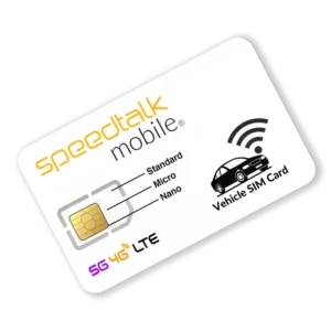 SpeedTalk Mobile Wireless Sim Card For GPS OBD ASSEST TRACKERS 2