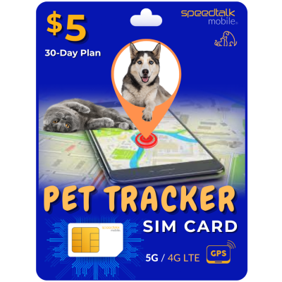 5 PET TRACKER PLAN PET TTRACKER SIM CARD