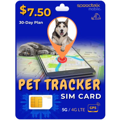 7.50 PET TRACKER PLAN PET TTRACKER SIM CARD